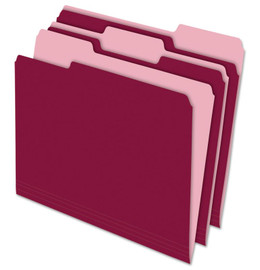 File Folder Letter/4210-Burgundy (100/Box)