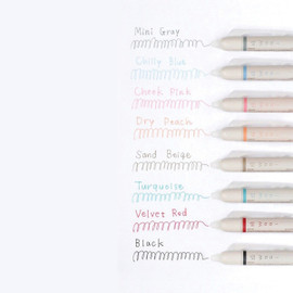 Pen Frixion Waai Clicker Erasable Assorted Ink Colors/XFine 2Pk