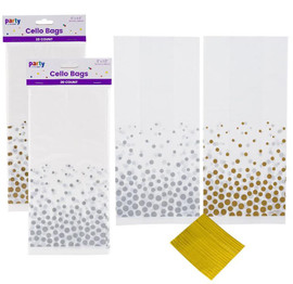 Cello Bags-Dots 20Pk