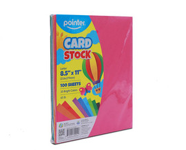 Cardstock Colored 100Pk