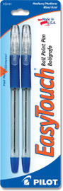 Pen Easytouch Blue/Medium 2Pk