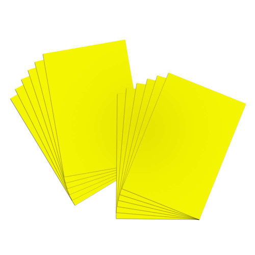 Poster Board 22"x 28" Fluorescent-Yellow