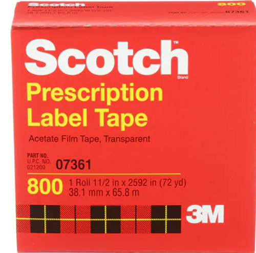 Tape 3M Precription 1-1/2" x 72 yds