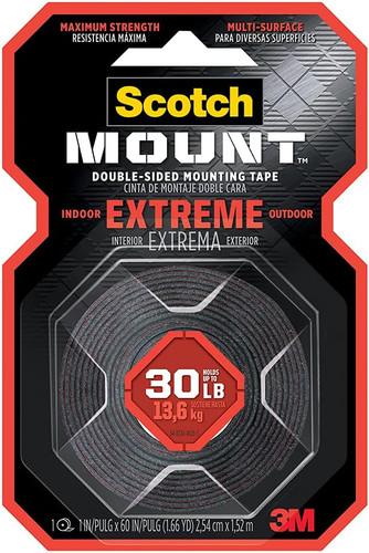 Mounting Tape 3M Extreme/Multi-Surface