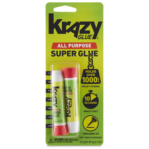 Krazy Glue All Purpose/Super Glue 2Pk