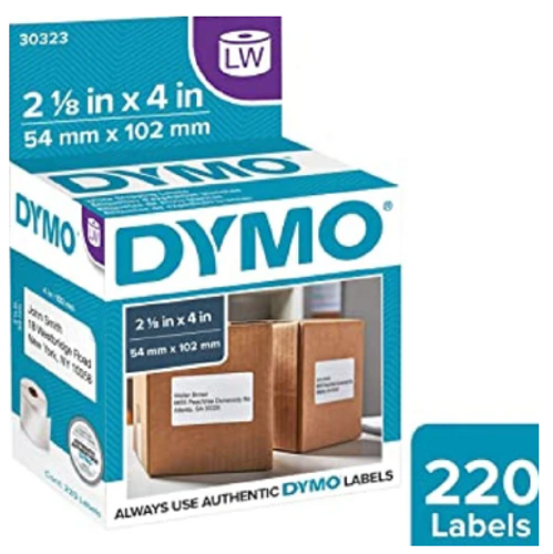 Labels-Shipping DYMO 2-1/8" x  4"