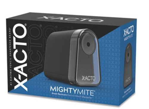 Electric Sharpener X-Acto Mighty Mite Light Usage/Black