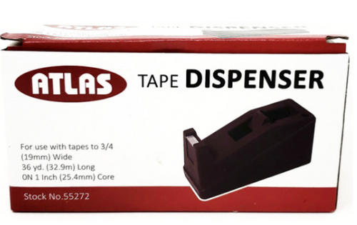 Tape Dispenser-Black ATLAS