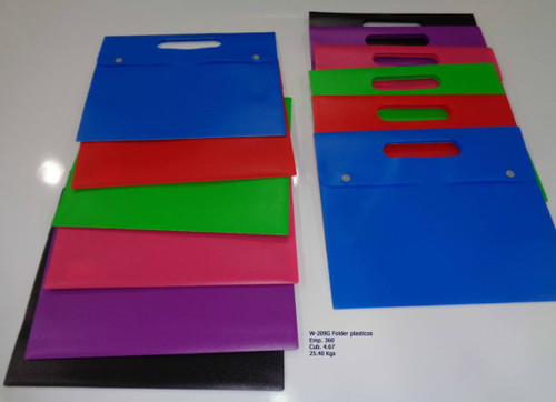 Document Organizer w/Handle Assorted Colors