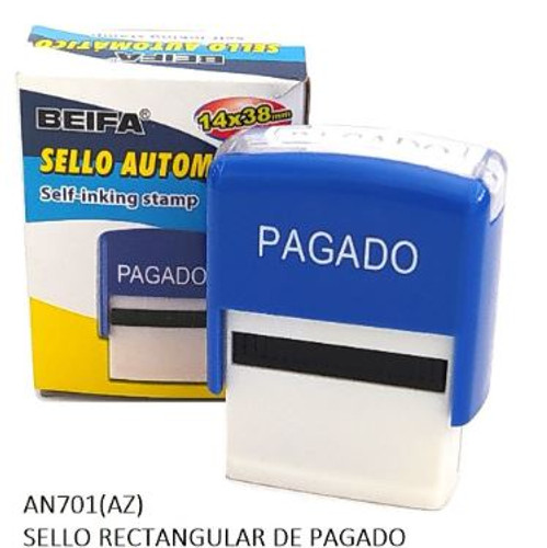 Stamp-Paid (Pagado) Self-Inking