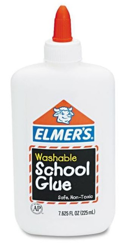 Glue School Elmer's White/Washable 7-5/8 oz