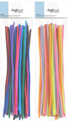 Chenille 40Pk Assorted Colors