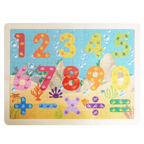 Puzzle-Numbers & Mathematical Symbols