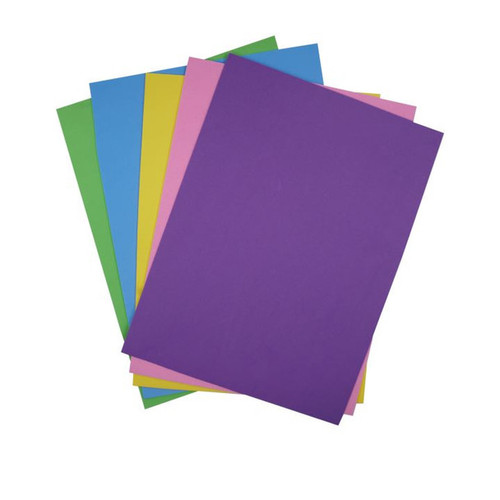 Foamy Sheets 5Pk-Pastel Colors