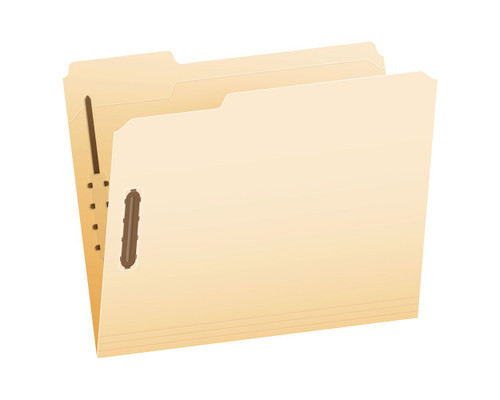 Folder Manila Letter w/2 Fasteners 50Box