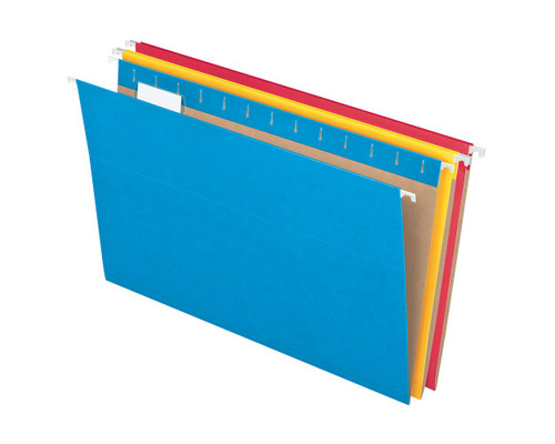 Hanging  Folder-1/5 Legal Assorted Colors