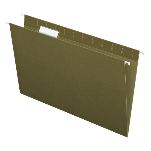 Hanging Folder 1/5 Legal Standard Green 25 Box