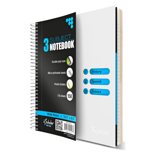 Notebook 3 Subject-Wire 150 Sheets XPRESSION