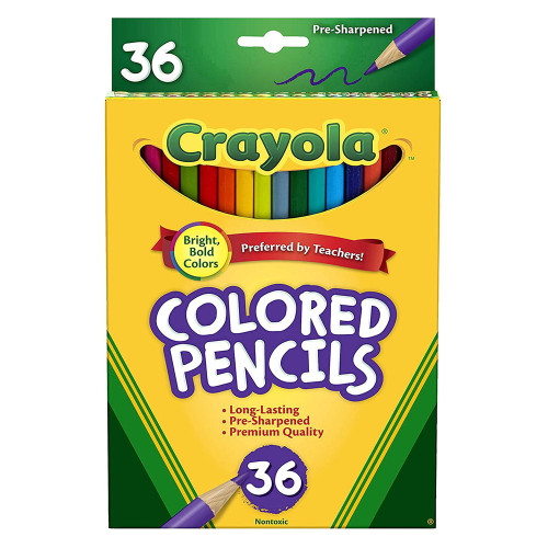 Colored Pencils 7" 36Pk