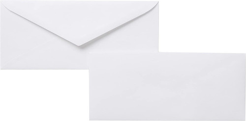 Envelopes #10 Regular, White, 24Lb, 500ct.