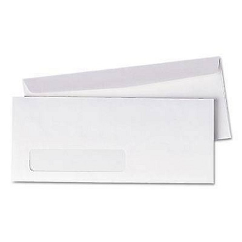 Envelopes #10 with Window, White, 24Lb, 500ct.