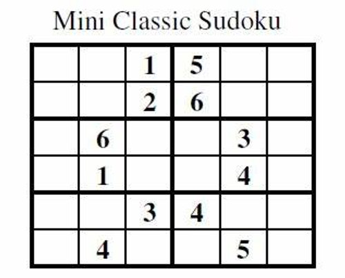 Activity Book-Sudoku MINI