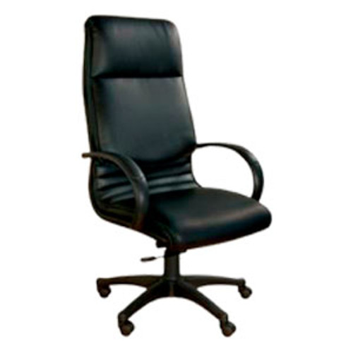 Chair Executive Leather Black