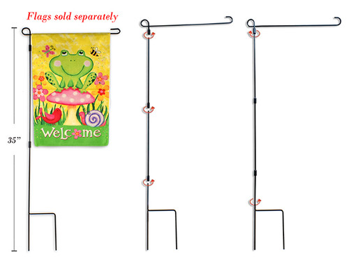 Garden Flag Pole Metal