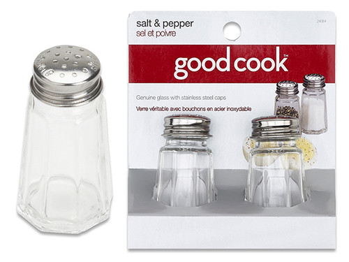 GC Glass Salt & Pepper Set, 10oz