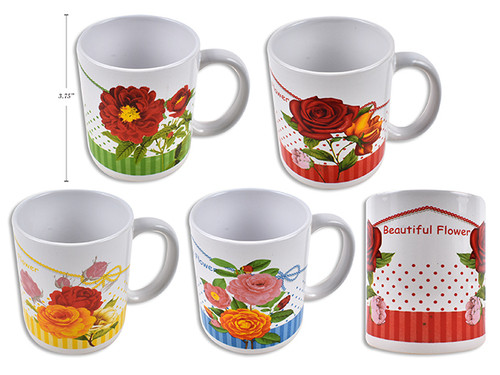 Mother's Day Mugs-Flowers Print