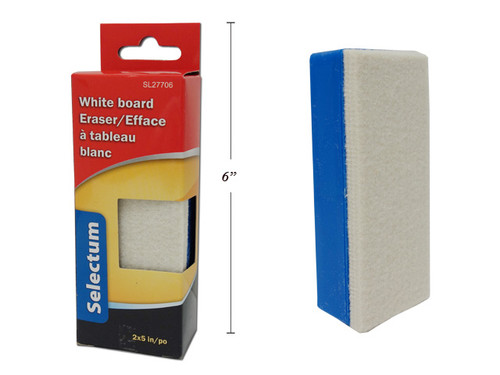 Whiteboard Eraser w/Hanger BC