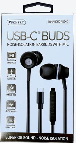 Earbuds w/Microphone (USB-C)