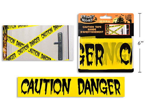 Caution Tape H'ween 30ft (MOQ:12)