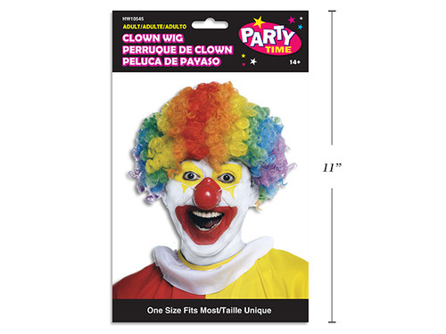 Adult Clown Wig (MOQ:12)