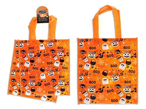 Bag Trick or treat 2pk H'ween Coated Non-woven (MOQ:12)