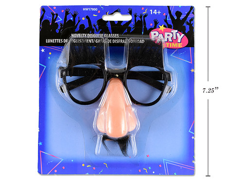 Novelty Disguise Glasses. (MOQ:12)
