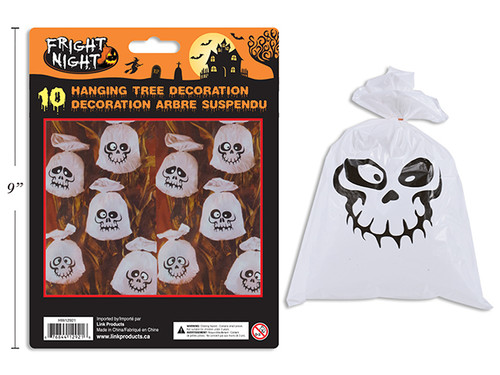 Bag Decoration Hween Plastic Hanging Tree (MOQ:12)