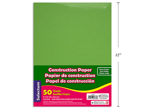 Construction Paper-Green 50 Sheets