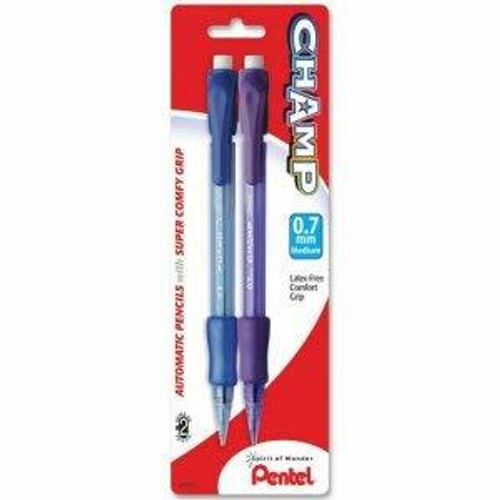 Mechanical Pencil 0.7mm 2Pk (CHAMP) (#09515)