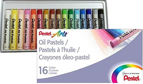 Oil Pastels Arts Crayons-16 Colors