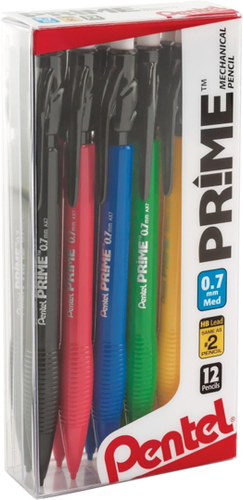 Mechanical Pencil 0.7mm 12Pk (PRIME)