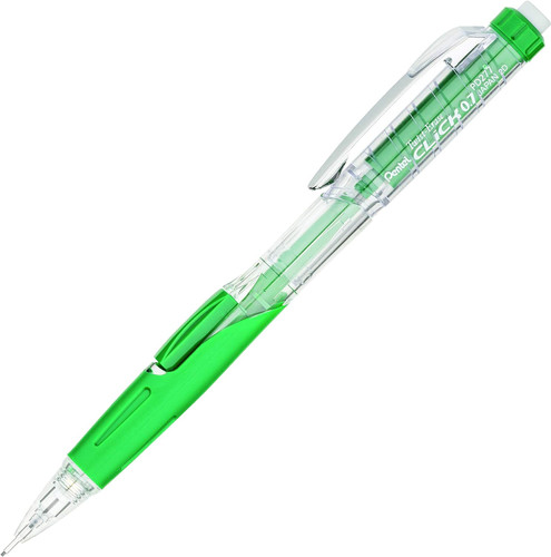 Mechanical Pencil 0.7mm Twist Erase Click-Green