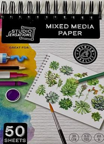 Mix Media Pad 6 x 8" 50 Sheets