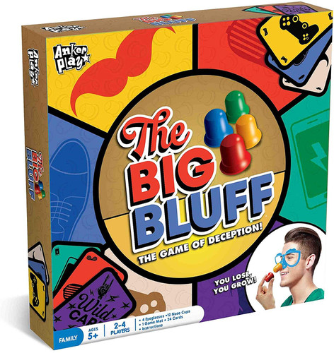 The Big Bluff Family Game-Ages 5+ /4 Players