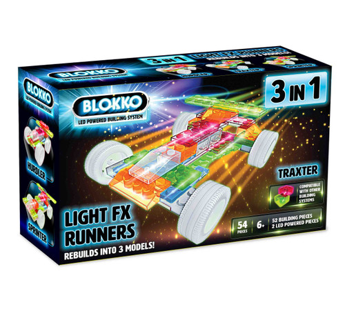 Blokko Light Up 3 in 1 Light FX - Runners (Ages 6+)