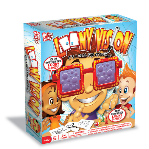 Loony Vision Games-2 to 4 Players (Ages 3+)