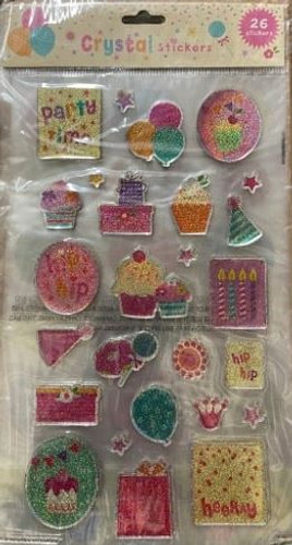 Crystal Stickers-Large