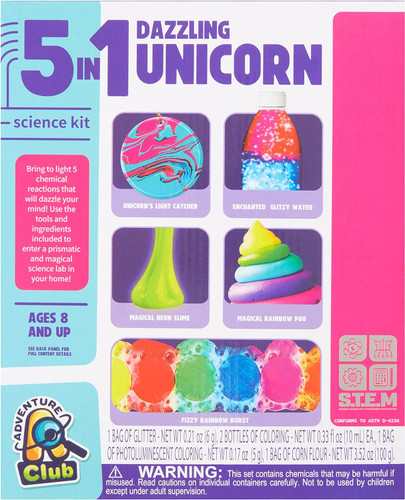 Dazzling Rainbow Experiments Kit 5 in 1 (STEM) (Ages 8+)