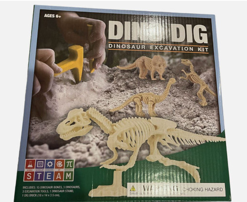 Dinosaur Excavation Kit (STEAM) (Ages 6+)