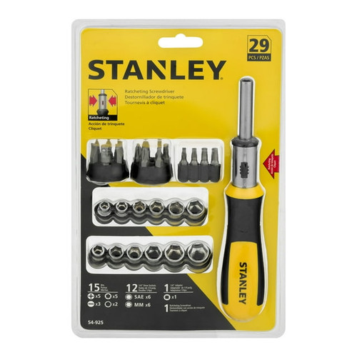 Ratcheting Screwdriver Set 29 Pieces